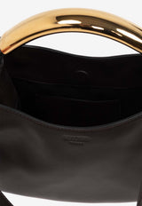 Moschino Handle Me Leather Handbag Brown MC4198PP1M OA0-307