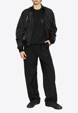 Dolce & Gabbana Zip-Up Bomber Jacket Black G9BNQT GI876-N0000