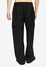 Dolce & Gabbana Wool Cargo Pants Black GP0L3T GI872-N0000