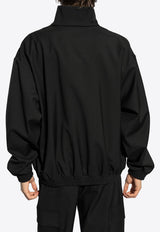 Dolce & Gabbana Logo Plaque Bomber Jacket Black G9BLBT GI872-N0000