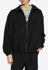 Dolce & Gabbana Logo Plaque Bomber Jacket Black G9BLBT GI872-N0000