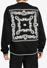 Dolce & Gabbana Bandana Print Sweatshirt Black G9AHST G7N8L-N0000