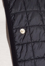 Moncler Gourdon Long Belted Coat Navy K10931C00005 54ARP-742