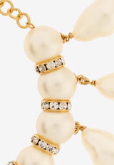 Dolce & Gabbana Faux-Pearl Embellished Bracelet Gold WBR2Y2 W1111-W0111
