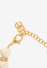 Dolce & Gabbana Faux-Pearl Embellished Bracelet Gold WBR2Y2 W1111-W0111