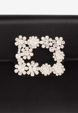 Roger Vivier Efflorescence Crystal Embellished Clutch Black RBWAMFD0200RS0 0-B999