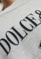 Dolce & Gabbana Logo Crewneck Sweatshirt Gray G9BEFT G7O2N-S8290
