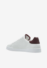 Dolce & Gabbana Portofino Low-Top Sneakers White CS2324 AV066-8M098