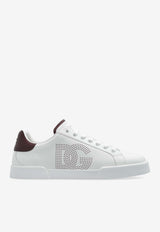 Dolce & Gabbana Portofino Low-Top Sneakers White CS2324 AV066-8M098