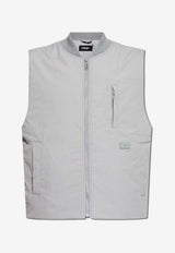 Dolce & Gabbana Logo Padded Vest Gray G9BIWT FUS26-N0040