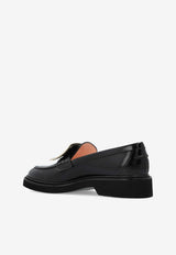 Roger Vivier Viv' Rangers Leather Loafers Black RVW54825190MRK 0-B999
