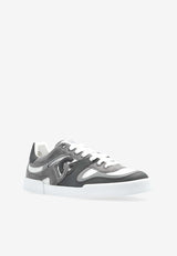 Dolce & Gabbana Portofino Low-Top Sneakers Gray CS2305 A6D68-8P000