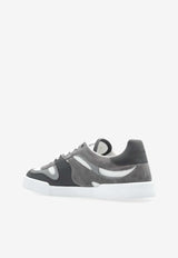 Dolce & Gabbana Portofino Low-Top Sneakers Gray CS2305 A6D68-8P000