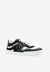 Dolce & Gabbana Portofino Leather Low-Top Sneakers Monochrome CS2305 A6D68-89697