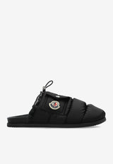 Moncler Mon Pocket Quilted Slippers Black K109B4M00040 M5080-999