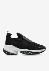 Roger Vivier Viv' Run Strass Sneakers Black RVW50624160KOT 0-B999