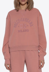 Dolce & Gabbana 3D DG Milano Sweatshirt Pink F9S43Z GDCX5-F2528