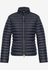Moncler Varax Zip-Up Down Jacket Navy K10931A00060 596ZR-742