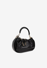 Roger Vivier Medium Viv Choc Royal Shoulder Bag Black RBWAOGS0300YDR 0-B999
