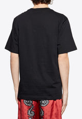 Dolce & Gabbana Raised DG Logo T-shirt Black G8SJ7Z G7O2T-N0000