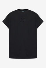 Dolce & Gabbana Embossed DG Logo T-shirt Black G8SN4Z G7O2T-N0000