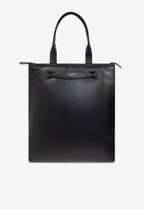 Dolce & Gabbana Logo Leather Shopper Bag Black BM2415 AF984-80999