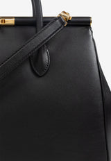Dolce & Gabbana XL Marlene Day Handbag in Calf Leather Black BB7763 A9S25-80999