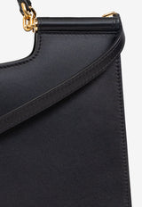 Dolce & Gabbana Small Sicily Calfskin Tote Bag Black BB7728 B7321-80999