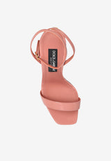 Dolce & Gabbana Keira 105 Sandals in Patent Leather Pink CR1175 A1471-80405