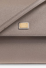 Dolce & Gabbana Small Sicily Top Handle Bag in Dauphine Leather Beige BB6003 B1001-80045