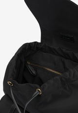 PINKO Medium Classic Nylon Backpack Black 106051A358Z99Q_507fd10c-4088-4b99-a29f-cba50e0facc9
