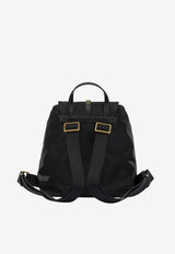 PINKO Medium Classic Nylon Backpack Black 106051A358Z99Q_507fd10c-4088-4b99-a29f-cba50e0facc9