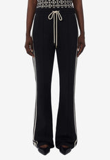 S Max Mara Vento Side Stripe Track Pants Black 2619781011600SMMVENT_002