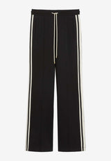 S Max Mara Vento Side Stripe Track Pants Black 2619781011600SMMVENT_002