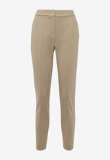 Max Mara Pegno Straight-Leg Tailored Pants Beige 2611781011650PEGNO_060