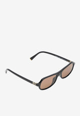 Miu Miu Regard Geometric Sunglasses Brown 0MUB10SUPL/S_MIU-16K90Q