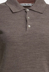 Wool Polo Sweater