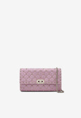 Valentino Rockstud Spike Crossbody Bag Pink 8W0B0137DII/S_VALE-QNV
