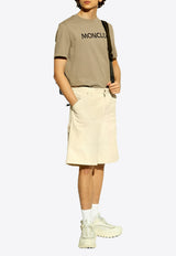 Moncler Denim Bermuda Shorts Cream K10912B00008 M6724-041
