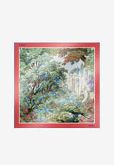 Max Mara Printed Silk Scarf Multicolor 2614541211600MXAPAPP_001