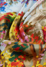Max Mara Printed Silk Scarf Multicolor 2614541211600MXAPAPP_004