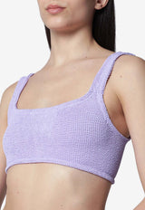 Hunza G Xandra Crinkled Bikini Lilac XANDRANY/S_HUNZA-LI
