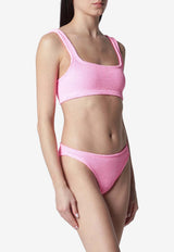 Hunza G Xandra Crinkled Bikini Bubblegum XANDRANY/S_HUNZA-BU