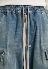 Rick Owens DRKSHDW Temple Double Cargo Jumbo Belas Jeans Blue DS01F4324SDWB_06
