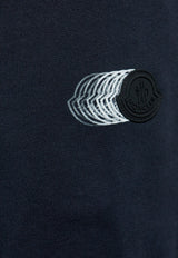 Moncler Logo Track Pants Navy K10918H00012 809KR-742