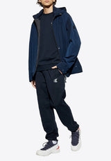 Moncler Logo Track Pants Navy K10918H00012 809KR-742
