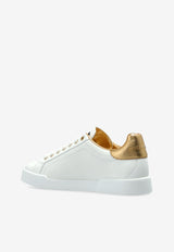 Dolce & Gabbana Portofino Low-Top Sneakers White CK2331 AD780-89662