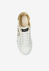 Dolce & Gabbana Portofino Low-Top Sneakers White CK2331 AD780-89662