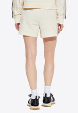 Moncler Logo Patch Mini Shorts Cream K10938H00017 89A1K-034