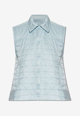 Moncler Vayres Quilted Vest Light Blue K10931A00174 597YF-711
